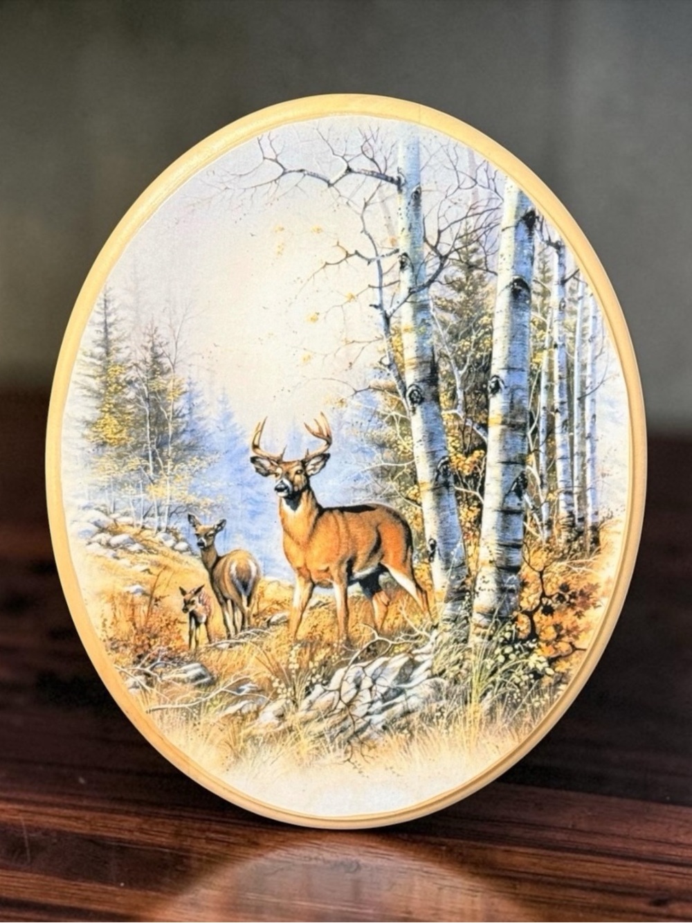 8”x10” Wall Plaque with Deer